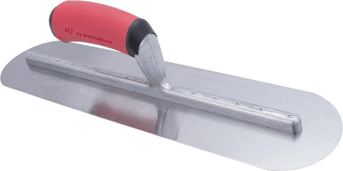 Marshalltown FTFR379R QLT Fully Rounded Concrete Finishing Trowel 18 x 5 in