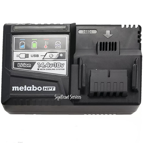 Metabo HPT UC18YSL3 Battery Charger 14.4V 18V 36V MultiVolt Fast Charger