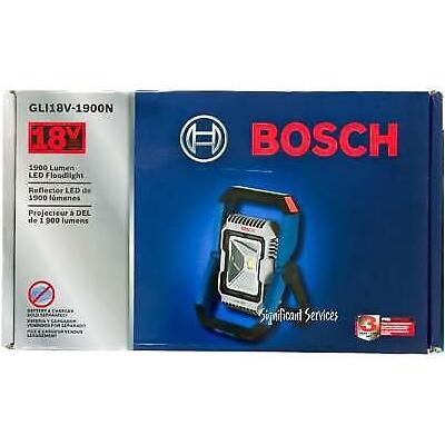 BOSCH GLI18V-1900N 18V Lithium-Ion 1,900 Lumens LED Floodlight (Bare Tool) ,...