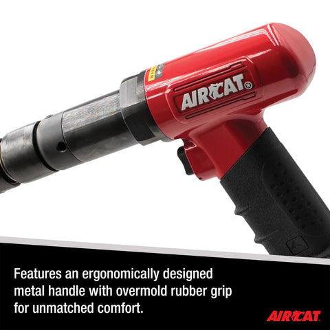 AIRCAT 5250-A-T .401" Shank Super Duty Pneumatic Air Hammer, 3" Piston Stroke