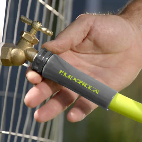 Flexzilla HFZG6100YW Garden Hose 3/4in X 100ft 3/4in 11 1/2 Ght Fittings