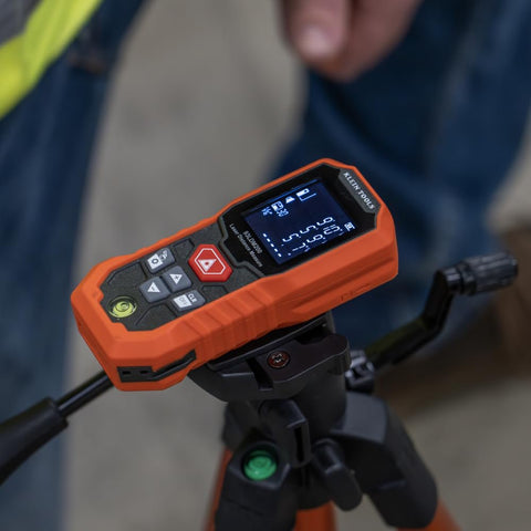 Klein Tools 93LDM200 Green Laser Distance Measure Tool 200-Foot USB Case