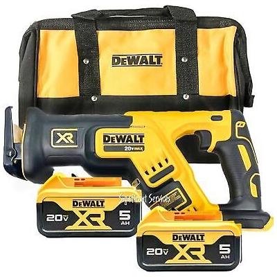 DeWALT DCS367B 20V 20 Volt MAX XR 5.0 Ah Brushless Compact Reciprocating Saw
