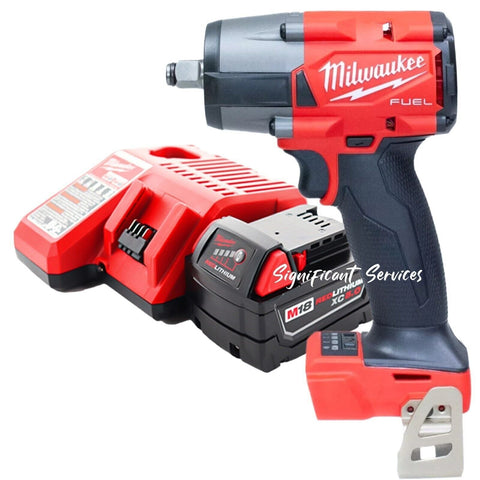 Milwaukee 2962-20 Fuel 1/2" Mid-torque Impact Wrench Friction Ring 5.0 Ah Kit