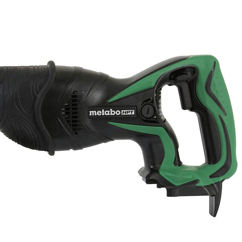 Metabo HPT 18V Cordless Reciprocating Saw | Tool Only | No Battery | Adjustable Front Shoe | Tool-LESS Blade Change System | Lifetime Tool Warranty | CR18DSLQ4