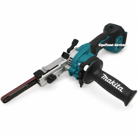 Makita XSB01Z 18V LXT® Lithium-Ion Brushless Cordless 3/8" x 21" Detail Belt Sander, Tool Only