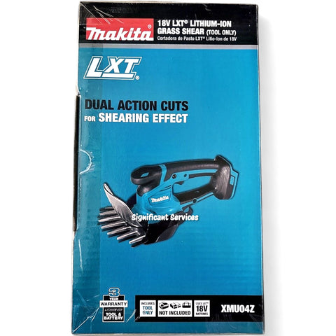 Makita XMU04Z 18V LXT Lithium-Ion Cordless Battery Grass Shear Tool Only