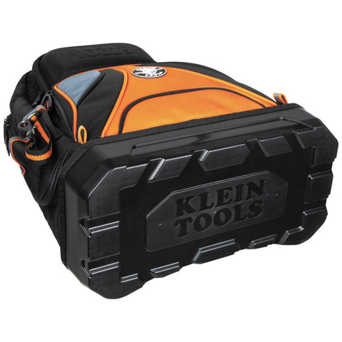 Klein Tools 55421BP-14 Tool Backpack Bag, 39 Pockets, Black/Orange/Gray
