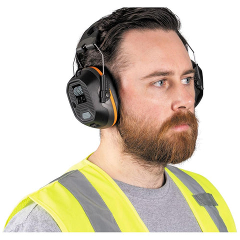 Klein Tools AESEM1S Smart Sense Bluetooth Hearing Protection Safety Earmuff