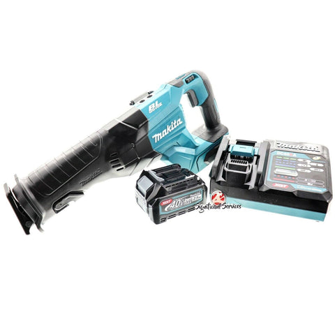 Makita GRJ01Z 40V MAX XGT Li-Ion Brushless 2.0 Ah Cordless Reciprocating Saw Kit