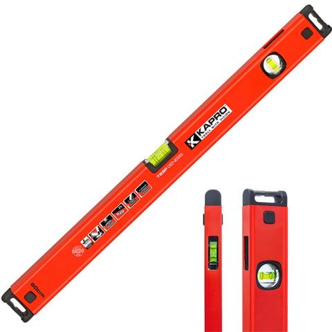 Kapro 781 Genesis Box Level Features Horizontal Vial and DualView Plumb 48 Inch