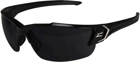 Edge Eyewear TSDK216-G2 Khor G2 Black Polarized Smoke Lens Safety Glasses