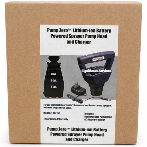 Pump Zero Technology Garden Sprayer Pump Pump Head and Charger Only Lawn and Garden 24 Gallons Per Charge