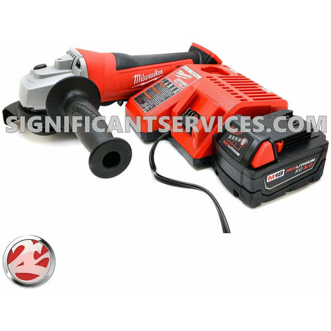 Milwaukee M18 2680-20 4 1/2" Paddle Switch Cordless Cut Off Angle Grinder XC Kit