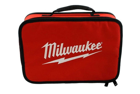 Milwaukee Heavy Duty Canvas Contractor Reinforced Tool Bag Case 13X9X3