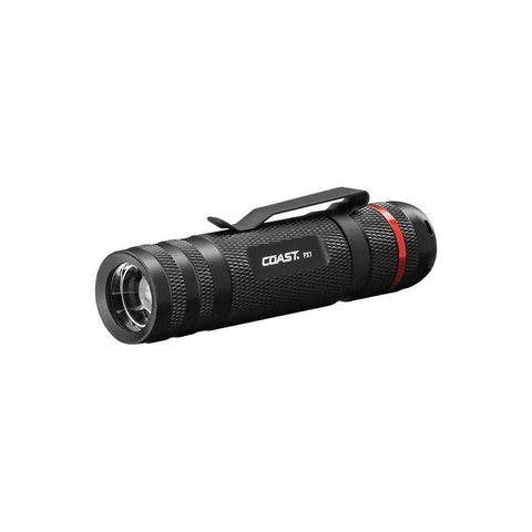 Coast 20569 PX1 Flashlight 565 Lumens Pure Beam Focusing 3 AAA with Clip