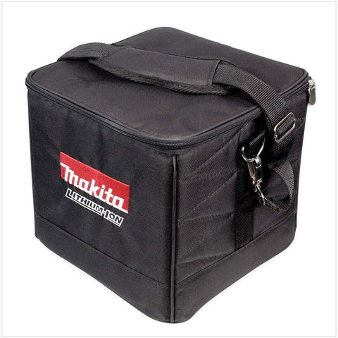 Makita Contractor Cordless Tool Tote Storage Bag 10-inch with Removable Dividers, Black