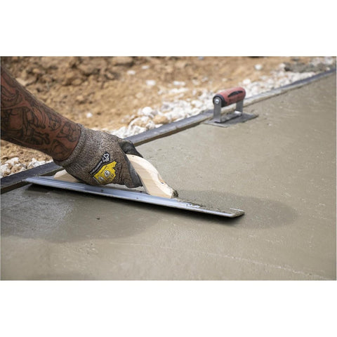 Marshalltown 134 14" Beveled End Magnesium Float Wood Handle Concrete Hand Tool