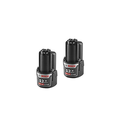 Bosch BAT414 2 Pack 12-Volt Max Battery # BAT414-2PK
