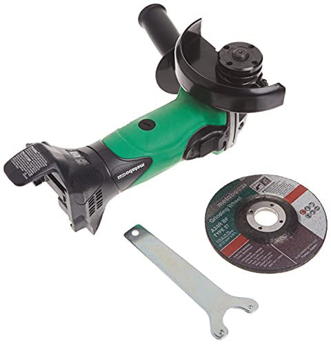 Metabo HPT Angle Grinder | 4-1/2-Inch | 18V Cordless | Tool Only - No Battery | Compatible w/Hitachi/Metabo HPT 18V Lithium Ion Slide-Type Batteries | G18DSLQ4