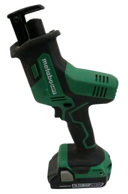 Metabo CR18DAQ4 18V Li-Ion Cordless One Handed Reciprocating Saw BSL1820 Battery
