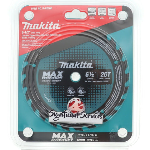 Makita B-62963 6-1/2" Circular Saw Blade