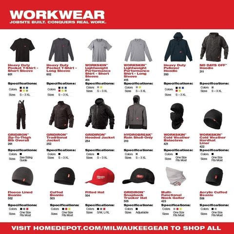 Milwaukee Black Custom Fitted Hat 63% Polyester 34% Cotton 3% Spandex