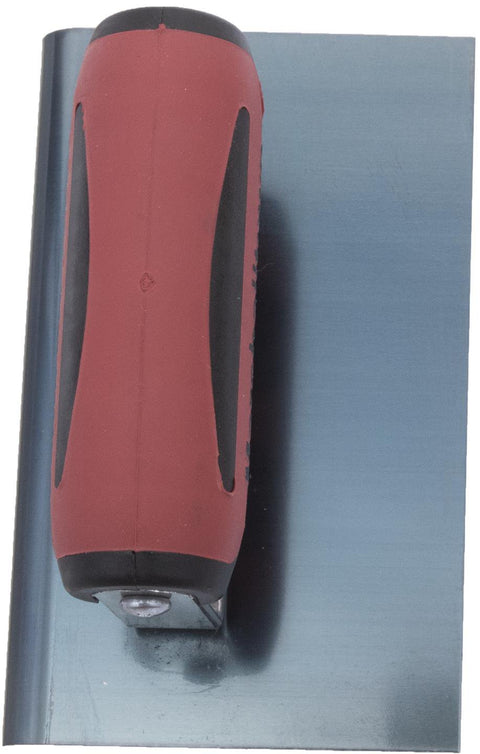Marshalltown 158BD Blue Steel Concrete Edger 6 x 4 in 3/8 in Radius 1/2 in Lip