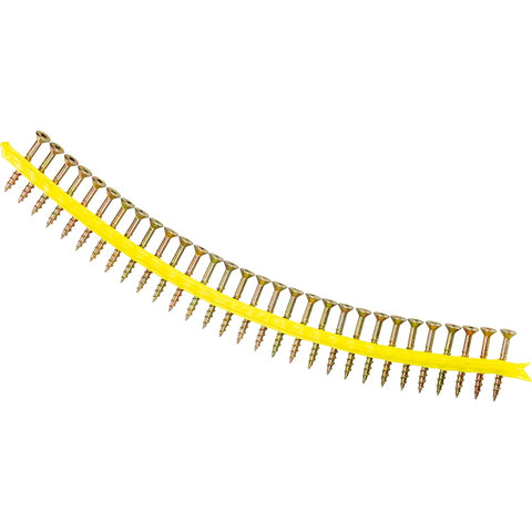 QuikDrive WSC112S #8 x 1-1/2 in Wood to Wood Screw 2000ct Strip Collated