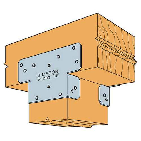 Simpson Strong Tie AC6 Adjustable Framing Post Cap Galvanized Steel 2 Pack