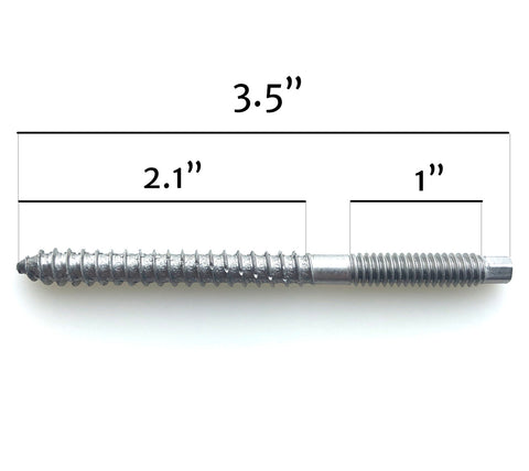 Simpson Strong-Tie SPS25344-KT 1/4 x 3-7/16 Stainless Storm-Panel Screw Kit 25ct
