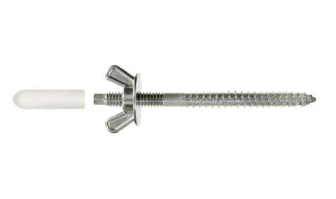 Simpson Strong-Tie SPS25344-KT 1/4 x 3-7/16 Stainless Storm-Panel Screw Kit 25ct