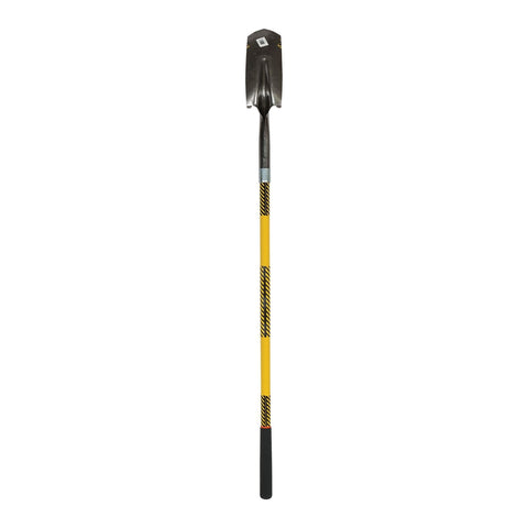 Structron 89184 STR - S703 4" Clean Out/Trenching Shovel with 48" Fiberglass Handle and Cushion Grip, 14 Gauge Spring Steel Head - SIGNIFICANTSERVICES.COM