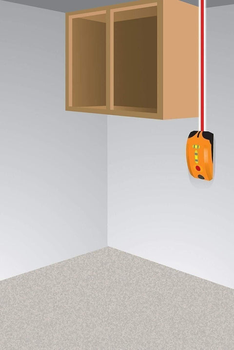 Johnson Level 9250 Laser Mouse Level Tool 30ft Self-Leveling Horizontal Vertical Line