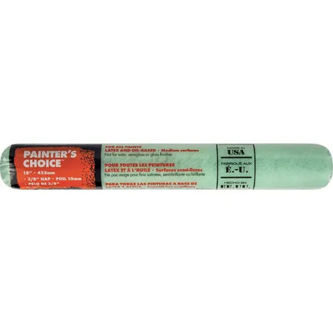 Wooster Brush R275 18 inch Painter's Choice Roller Cover, 3/8 inch Nap, Pack...