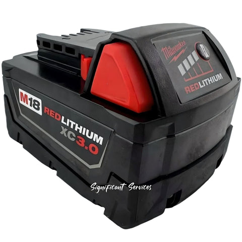 Milwaukee 48-11-1828 Genuine OEM M18 3.0 Ah 18V Lithium Ion XC Extended Capacity