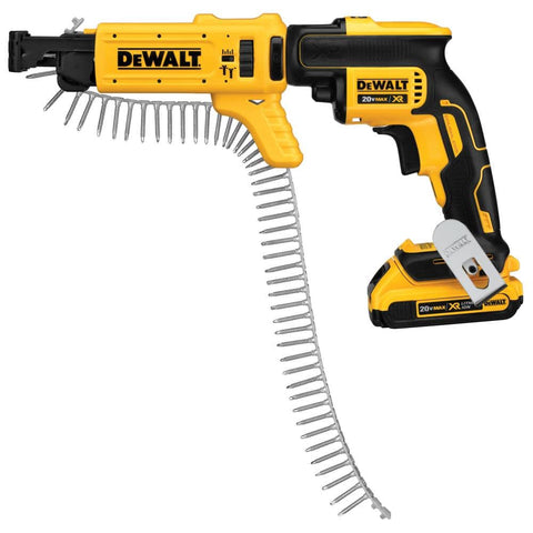 DEWALT DCF620B 20V MAX XR Li-Ion 5.0 Ah Brushless Drywall ScrewGun Kit