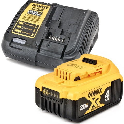 DeWALT 20V MAX Lithium Ion 4.0 Ah Battery and Charger