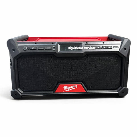 Milwaukee 2952-20 M18 Bluetooth Jobsite Radio AM/FM Portable Worksite Boombox