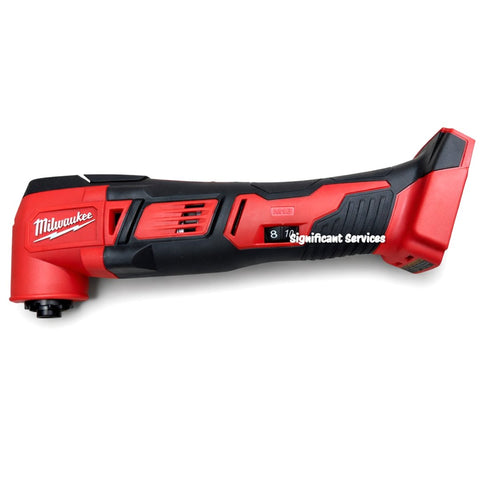 Milwaukee 2626-20 M18 18V Multi-Tool 18,000 OPM w/ Blades Sanding Pad Bare Tool