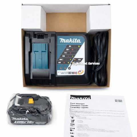 Makita BL1840BDC1 18V LXT® Lithium-Ion Battery and Charger Starter Pack (4.0Ah)