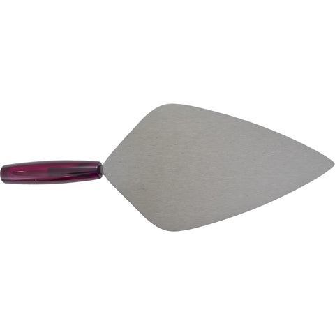 MARSHALLTOWN 34P12 London Brick Trowel, 12 x 5 3/4 Inch Masonry Tool, Wood Handle, Made in the USA