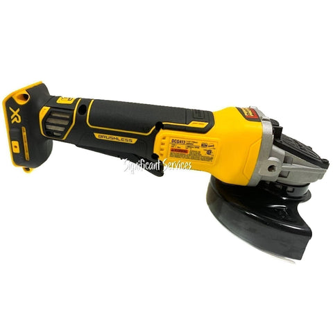 DeWalt DCG413 20 Volt 20v Max XR 4 1/2" Brushless Cordless Angle Grinder Brake