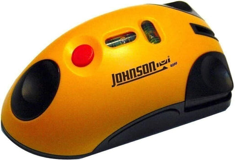 Johnson Level 9250 Laser Mouse Level Tool 30ft Self-Leveling Horizontal Vertical Line