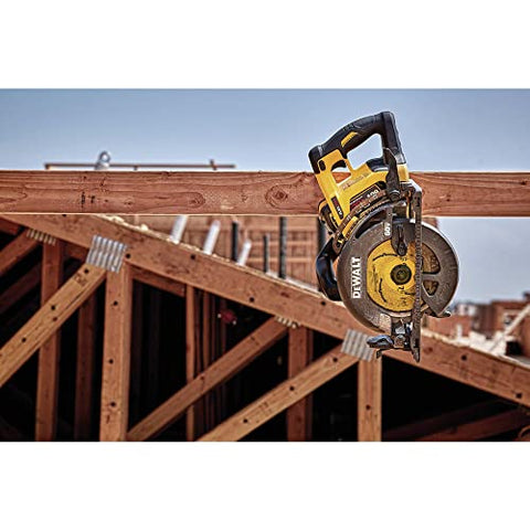DeWALT DCS577B FLEXVOLT 60V MAX Li-Ion 7-1/4 IN. Cordless Worm Drive Style Saw