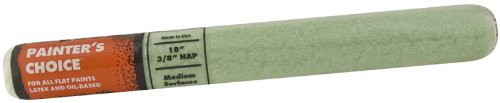 2 Set Wooster Brush R275-18 Painter's Choice Roller Cover, 3/8-Inch Nap, 18-Inch,Green