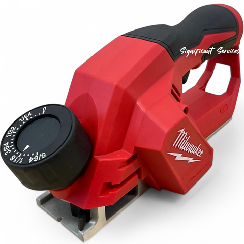 Milwaukee M12 12V 2524-20 Cordless Brushless 2" Blades Planer Hose attachment