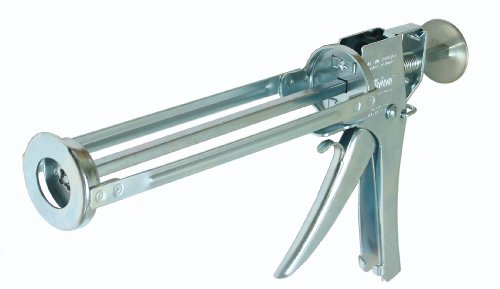 Albion 139-3 1/10 Gallon Manual Cartridge Gun w/Plated Metal Carriage