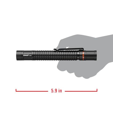 Coast XT30R 1000 Lumen Rechargeable LED Pocket Flashlight 5 Light Modes