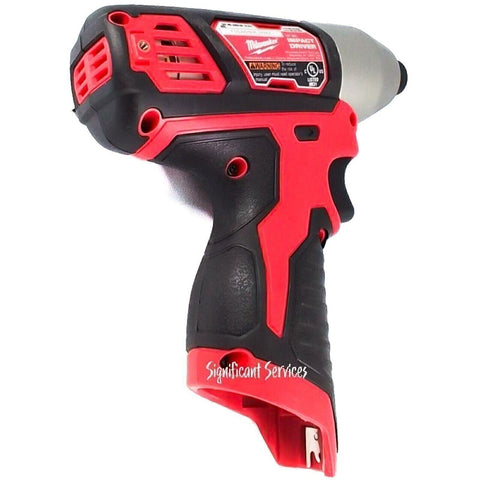 Milwaukee 2462-20 M12 12V Lithium Ion 1/4" Cordless Hex Impact Driver Tool Only